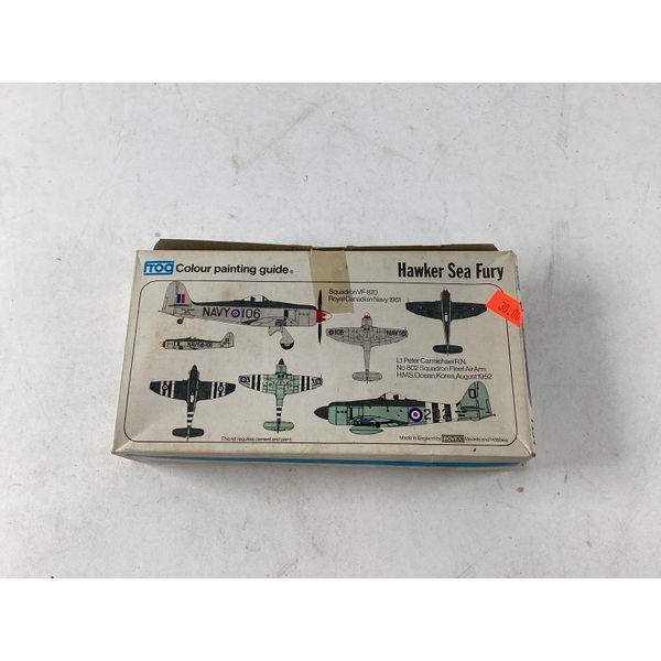 FROG Sea Fury X Naval Fighter-bomber - 1/72 Scale Model Kit