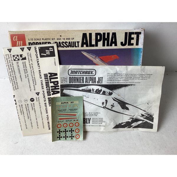 AMT Dassault-Dornier Alpha Jet - 1/72 Scale Plastic Kit