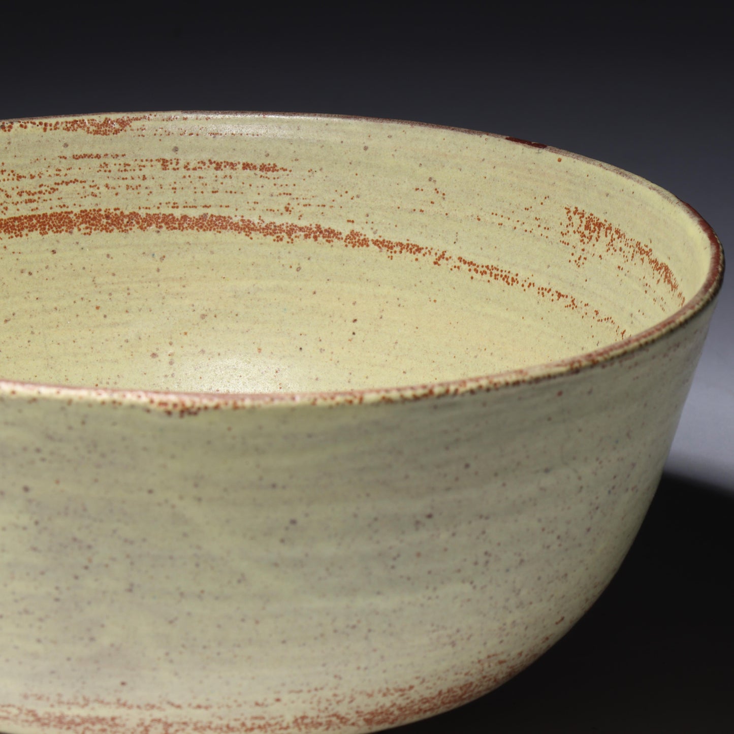 Laura Andreson, California (1902 - 1999), American studio pottery bowl, 1949, matte earthtone glaze ceramic, 3"H x 6 1/4"Diam.