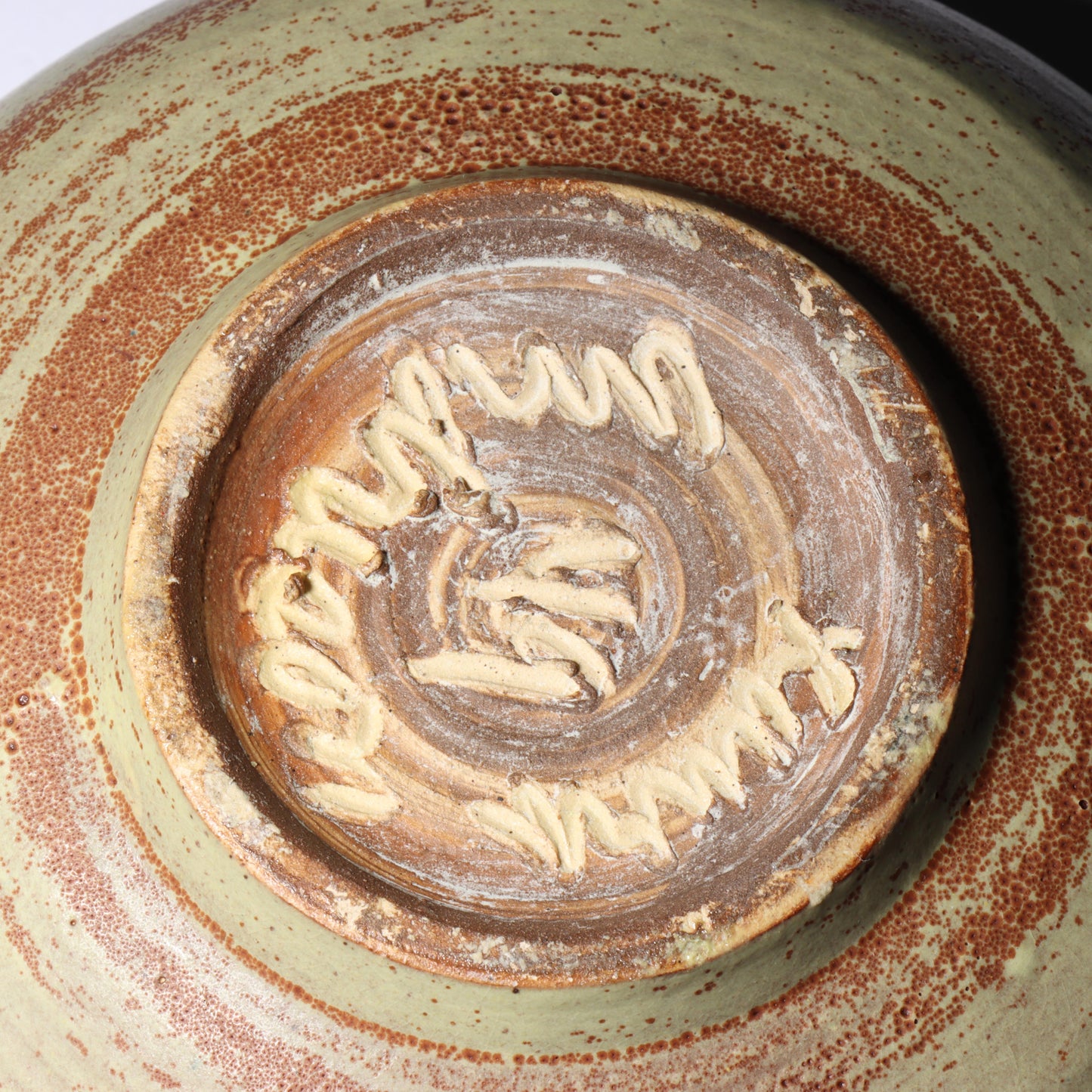 Laura Andreson, California (1902 - 1999), American studio pottery bowl, 1949, matte earthtone glaze ceramic, 3"H x 6 1/4"Diam.