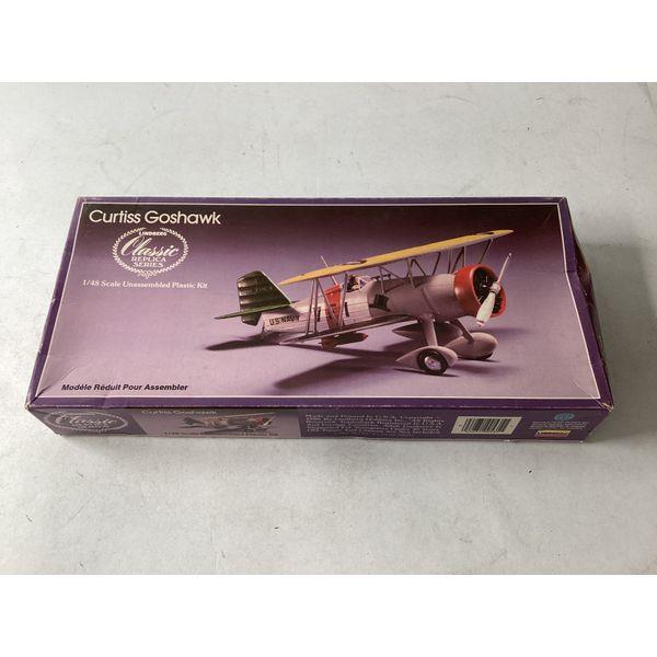 Classic Plastic Model Kit Curtiss Goshawk - Vintage Airplane Model