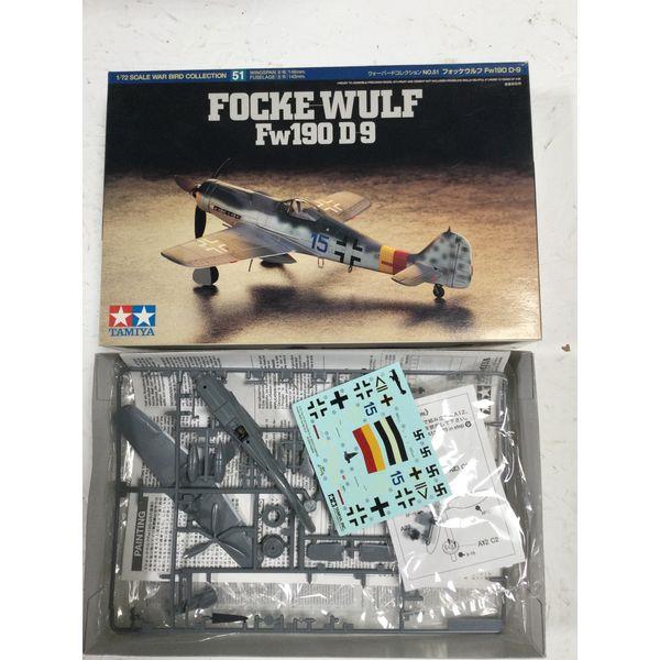 Tamiya Focke Wulf Fw190 D9 - 1/72 Scale War Bird Collection Model Kit