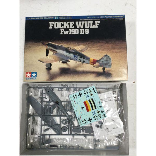Tamiya Focke Wulf Fw190 D9 - 1/72 Scale War Bird Collection Model Kit