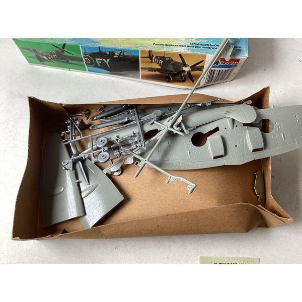 Monogram BRITISH SPITFIRE - 1/48 Scale Unassembled Model Kit, Airplane Model