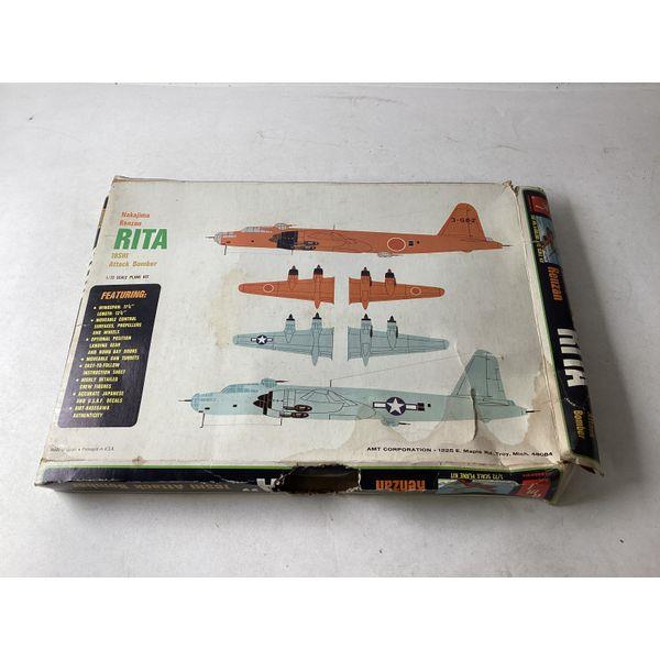 AMT Nakajima 18SHI Attack Bomber, Model Kit, Vintage