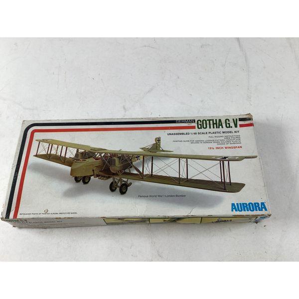 Aurora Gotha G.V - Unassembled 1/48 Scale Plastic Model Kit - Vintage