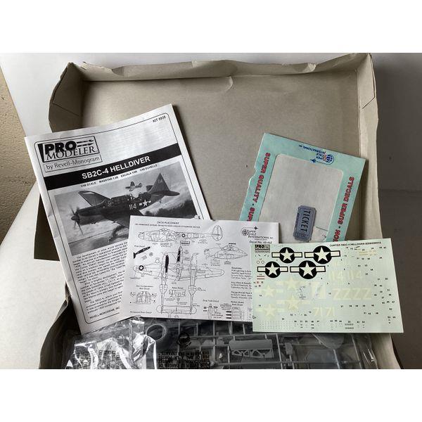 Pro Modeler SB2C-4 Helldiver 1:48 Scale Model Kit - Unassembled