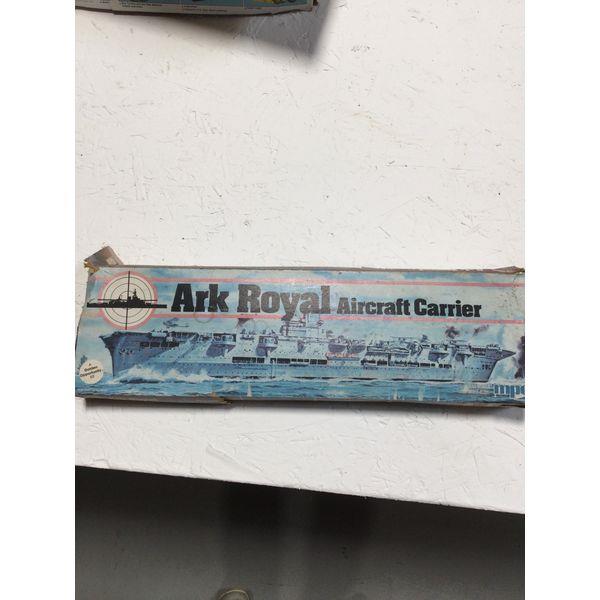 MPC Ark Royal Aircraft Carrier - Vintage Model Kit, Unassembled