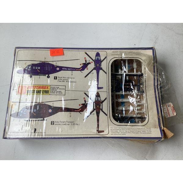Matchbox Westland Lynx - Model Kit