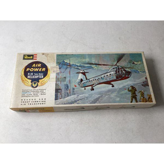 Revell Air Power H-16 Twin Rotor Helicopter - Vintage Model Kit