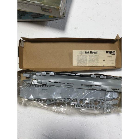 MPC Ark Royal Aircraft Carrier - Vintage Model Kit, Unassembled
