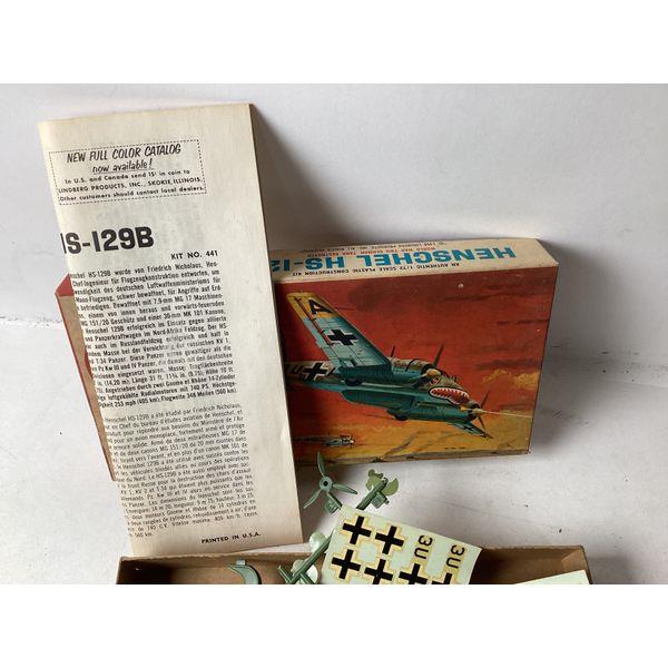 LINDIBERG LINE HS-129B, 1/72 Scale Plastic Construction Kit, World War II German Tank Destroyer