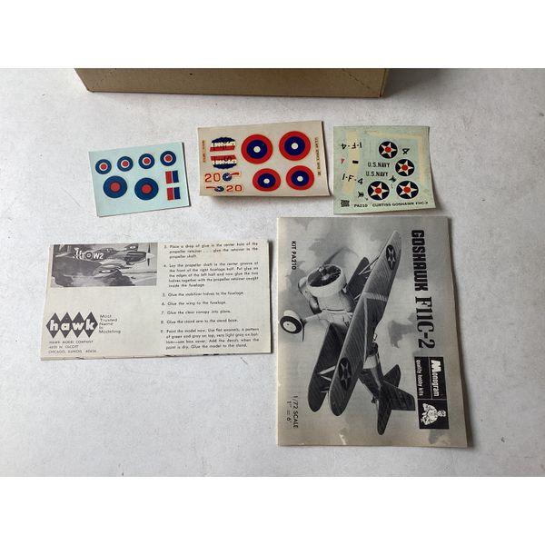 Monogram Goshawk F11C-2 - 1/72 Scale Model Kit/NA - Collectible