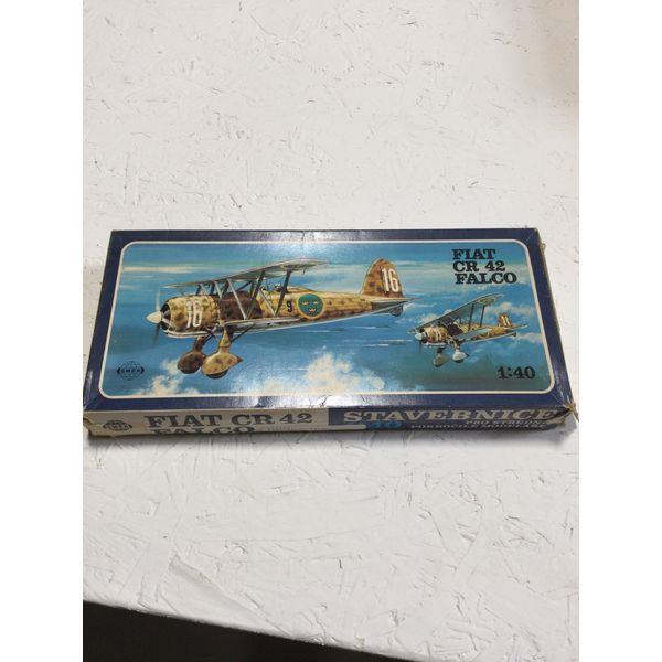 Smer Fiat CR-42 Falco - 1:40 Scale, Unassembled Model Kit, Vintage