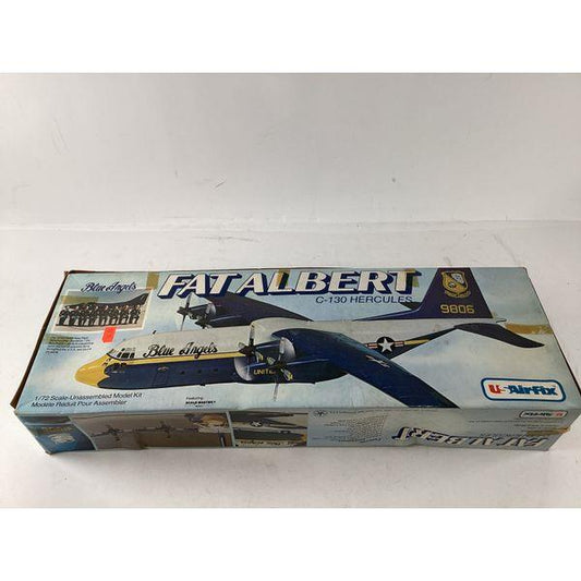 U-Airfix Fat Albert C-130 Hercules - 1/72 Scale Model Kit, Blue Angels