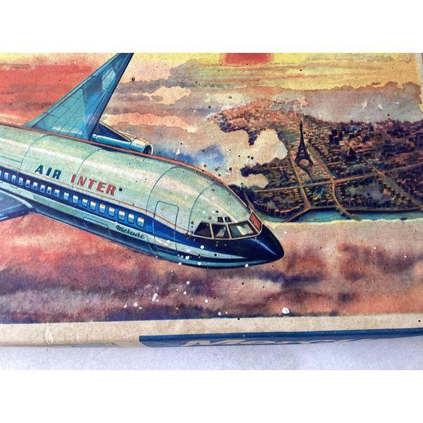 VEB Plasticart Mercure Flugzeug-Modellbaukasten, Airplane Model Kit, Vintage