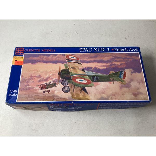 Glencoe Models SPAD XIII C.1 - French Aces - Model Kit