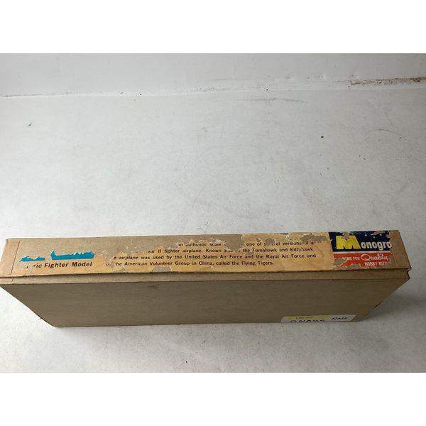 Monogram Tiger Shark - PA96:98, Vintage Model Kit, WWII Fighter Plane