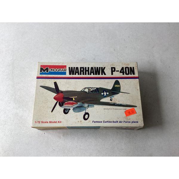 Monogram WARHAWK P-40N, 1/72 Scale Model Kit