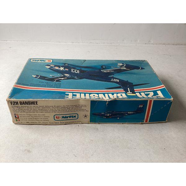 U-Airfix F2H Banshee - 1/72 Scale Model Kit, Vintage Collector's Item, 4018