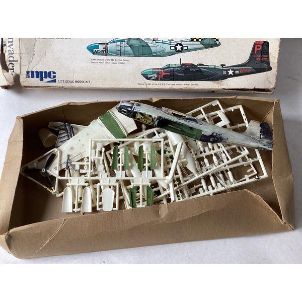 MPC Profile Series A-26B/C Invader - 1/72 Scale Model Kit, Vintage, Decals Included
