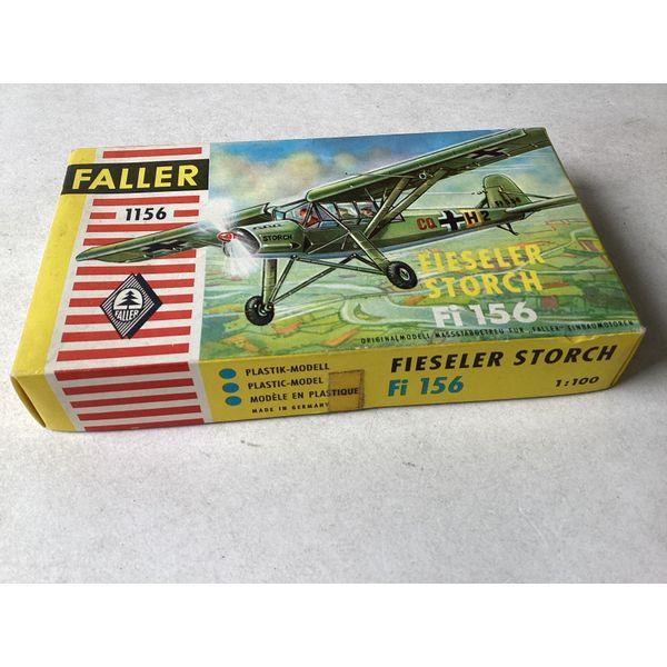 Faller, Fieseler Storch Fi 156, 1:100 Scale, Plastic Model Kit, Made in Germany