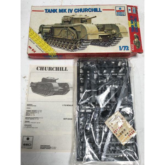 ESCI Tank MK IV Churchill - 1/72 Scale Model Kit