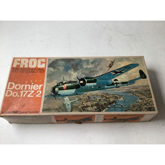FROG Dornier Do.17Z-2, 1/72 International Scale Assembly Kit, Unassembled