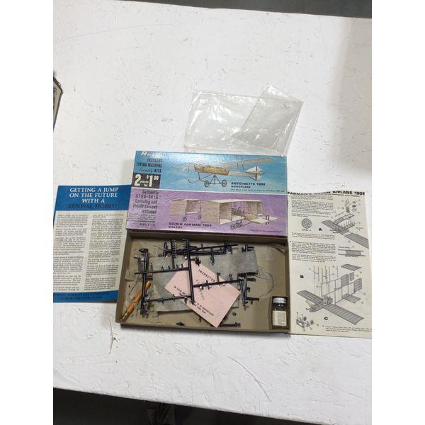 Revell Airplane Model Kit: Antoinette 1908, Voisin Farman 1908, Scale 1/72, Unassembled