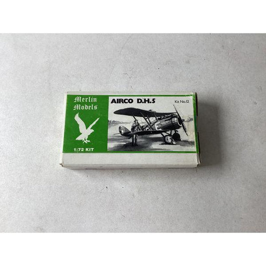 Merlin Models AIRCO D.H.5 - 1:72 Scale Kit No. 02 - Vintage Model Plane