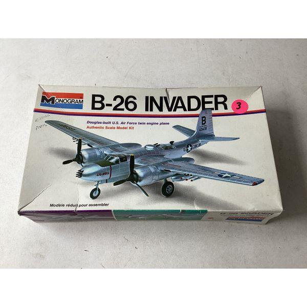 Monogram B-26 Invader Douglas-built U.S. Air Force Twin Engine Plane Model Kit