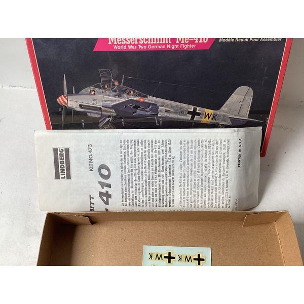 Lindberg Messerschmitt Me-410 - World War Two German Night Fighter, 1/72 Scale, Unassembled Plastic Model Kit