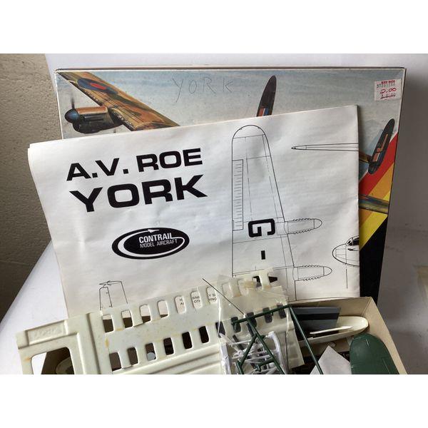 Matchbox A.V. Roe York Contrail Model Aircraft Kit