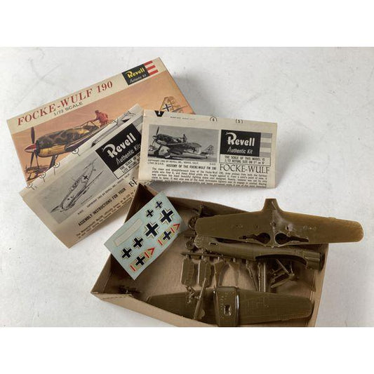 Revell Focke-Wulf 190, 1/72 Scale, Authentic Kit