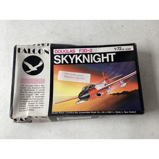 Falcon Douglas F3D-2 Skyknight - 1:72 Scale, Vac-Form Model Kit, FGK-1