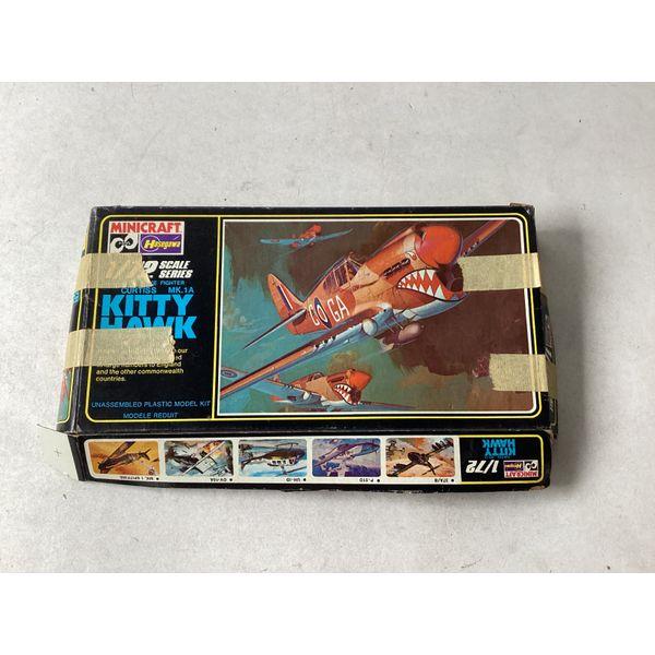 Minicraft Hasegawa Kitty Hawk MK-1A - 1/72 Scale Series, Plastic Model Kit