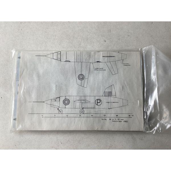 W.H. Oliver Av-X Model Kit, December 1983, Unassembled