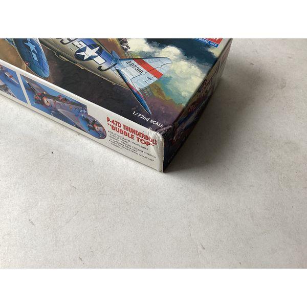 Academy P-47D Thunderbolt "Bubble Top" - 1/72 Scale Model Kit - Detailed Parts, Under Wing Weapons