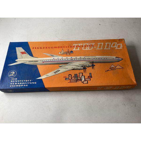 VEB Kunststoff-Verarbeitung Zschopau TU 114, Vintage Model Kit - Aeroflot