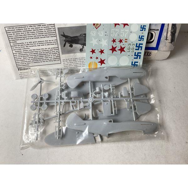 LTD LaGG 3 - 1/48 Scale Model Kit - Aircraft, Decals for 3 Aircraft