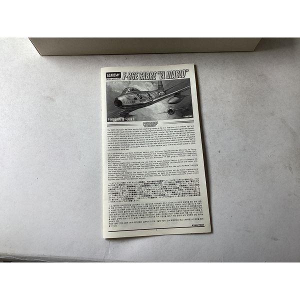 Academy F-86E Sabre "El Diablo" - 1/72 Scale Model Kit