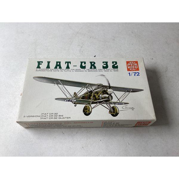 Supermodel Fiat CR.32, 1/72 Scale Model Kit - Italian Fighter Plane