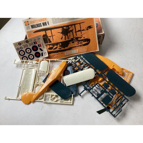 Matchbox Walrus MK1 - Model Kit, Vintage, Airplane