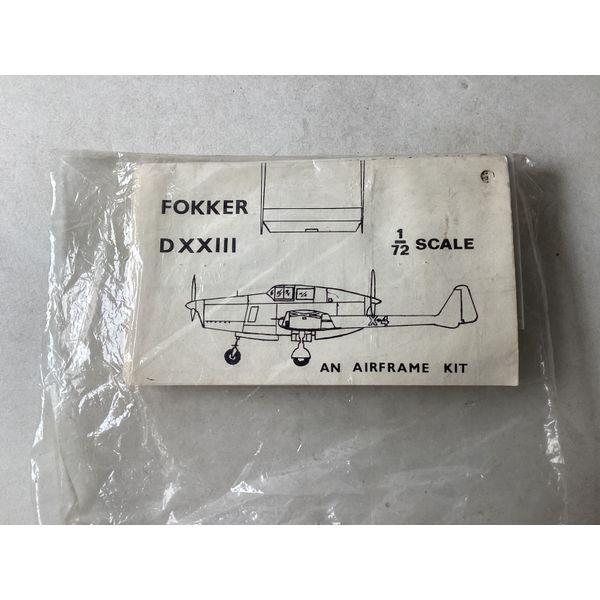 Fokker DXXIII - 1/72 Scale Airframe Kit