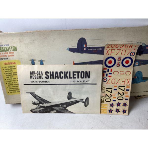 AMT Shackleton MR-3 Maritime Bomber, 1/72 Scale, Air-Sea Rescue Kit