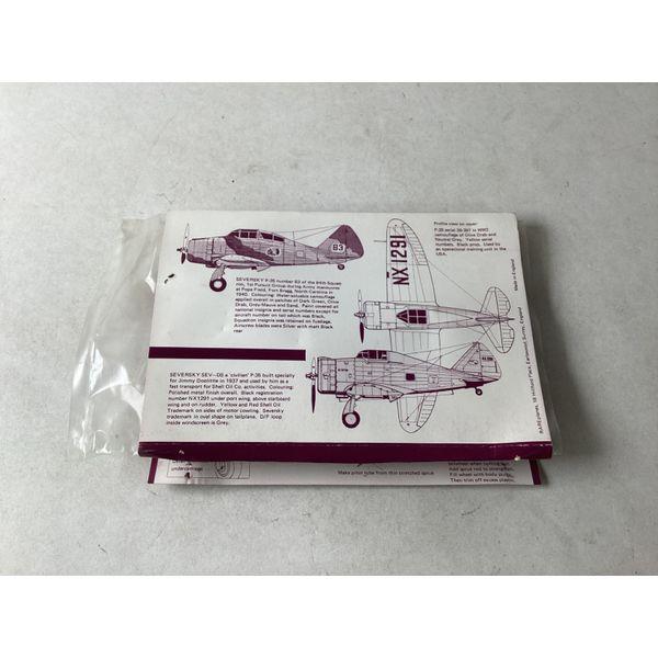 RAREplanes Seversky P-35 - 1/72 Scale Vacform Kit - Model Aircraft
