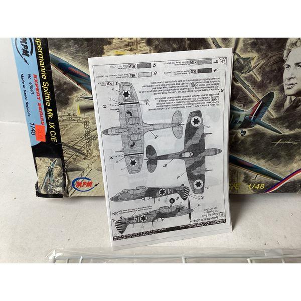 MPM Expert Series Supermarine Spitfire Mk.IX C/E 1/48 Scale Model Kit