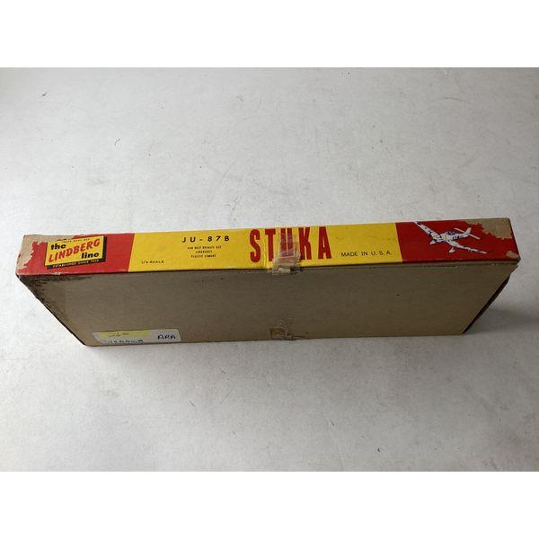 Lindberg Line JU-87B Stuka - 1/64 Scale, Vintage Model Kit, Made in U.S.A