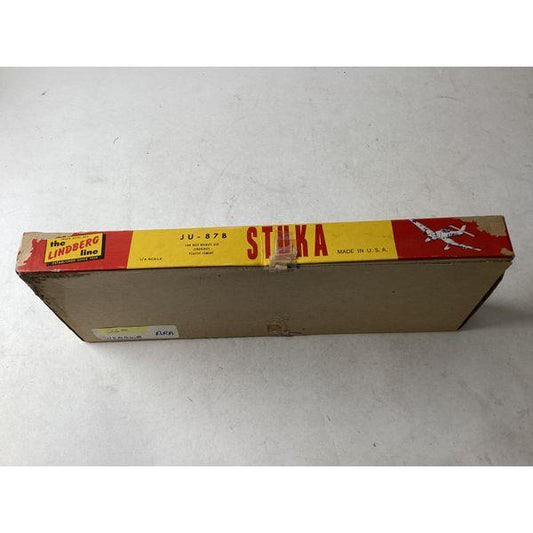 Lindberg Line JU-87B Stuka - 1/64 Scale, Vintage Model Kit, Made in U.S.A