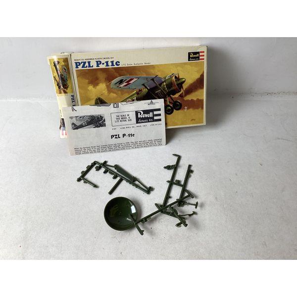 Revell PZL P-11c, 1/72 Scale, Authentic Model, Unassembled Parts